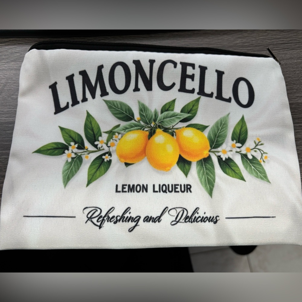 Cute new with package Limoncello cosmetic bag